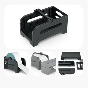 Rollo label holder (rolls and stacks)